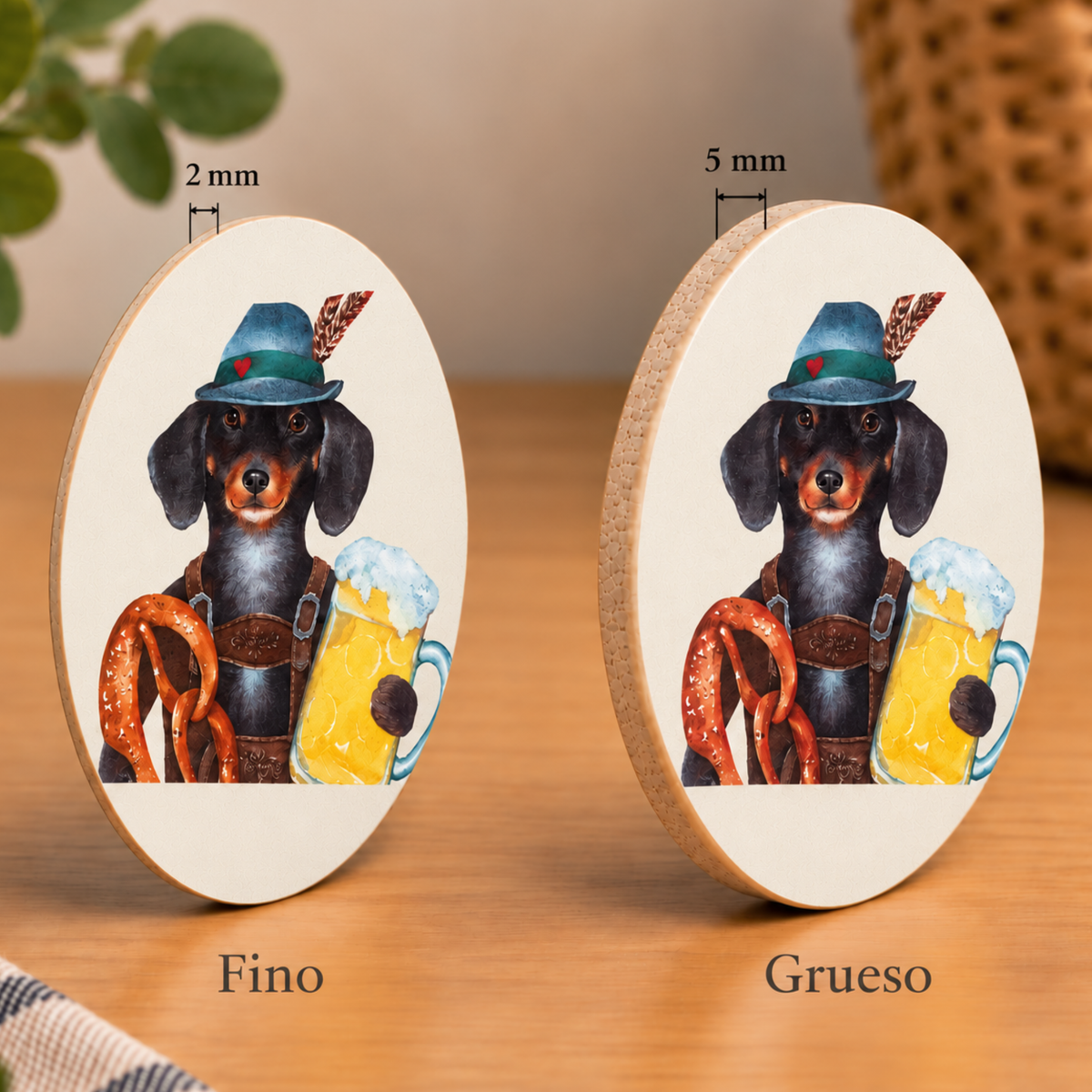 Posavasos Perro Cerveza