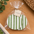 Posavasos Rayas Verdes
