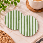 Posavasos Rayas Verdes