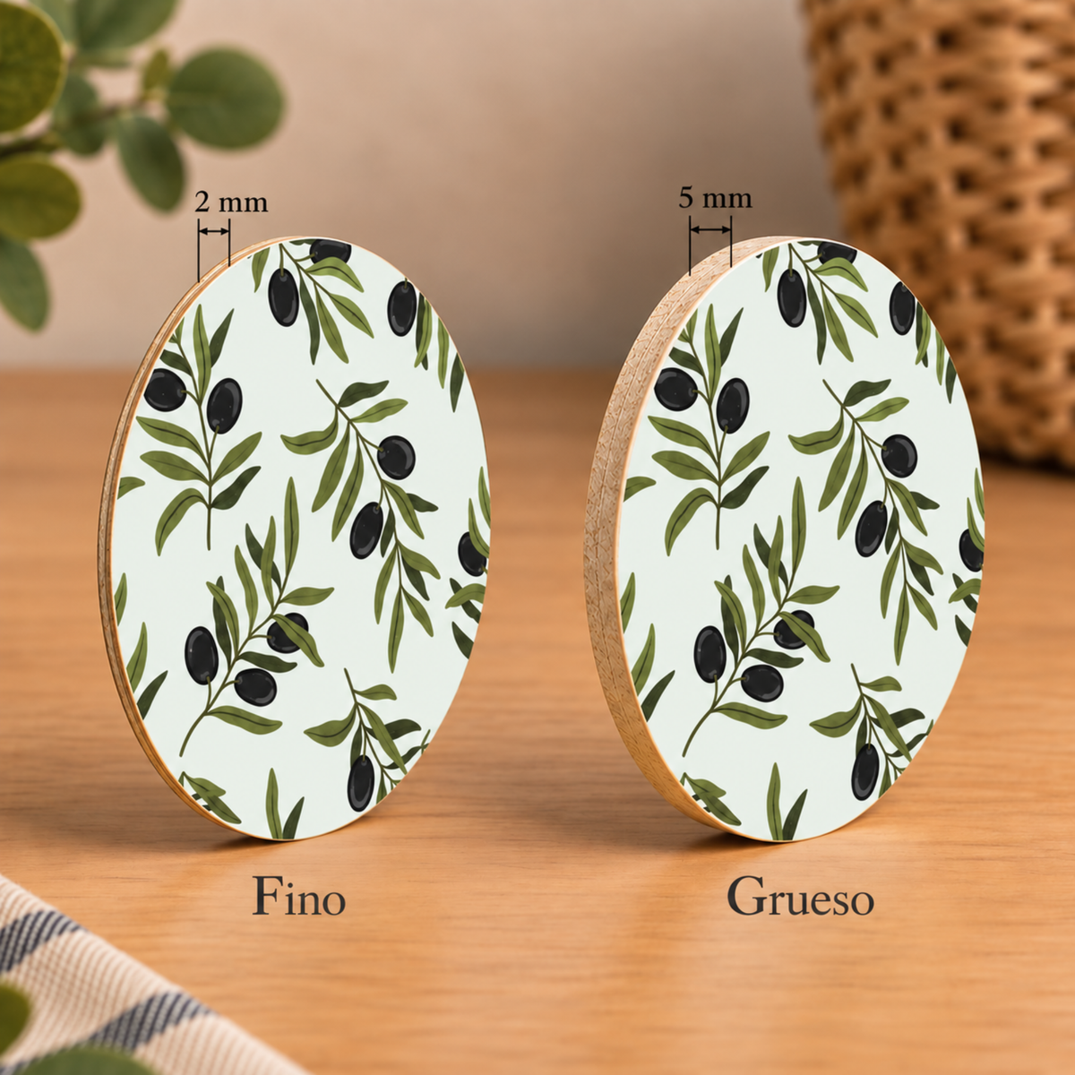 Posavasos Olivas