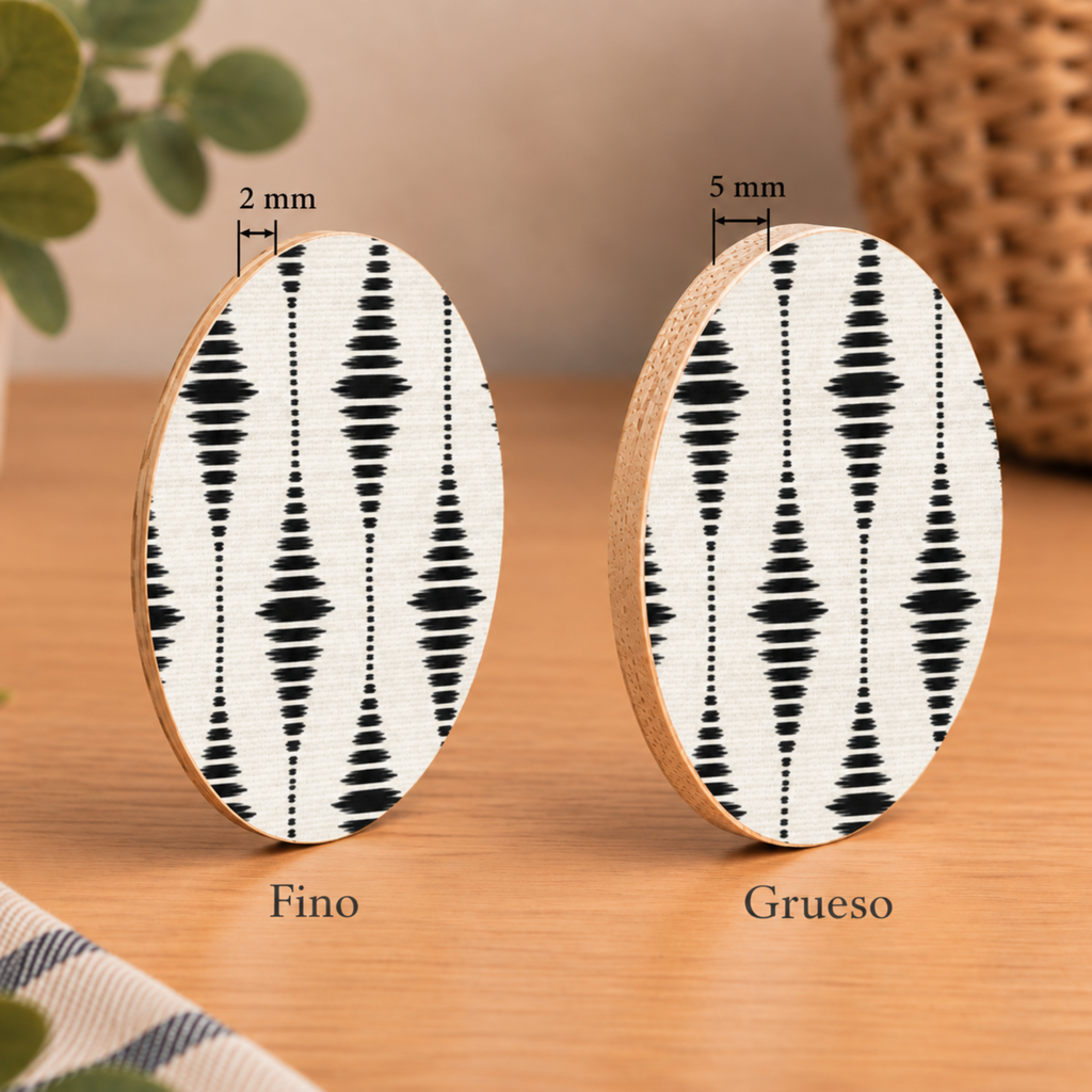 Posavasos Rayas Negras